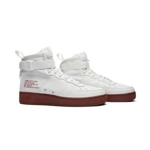 Nike SF Air Force 1 Mid Ivory Mars Stone